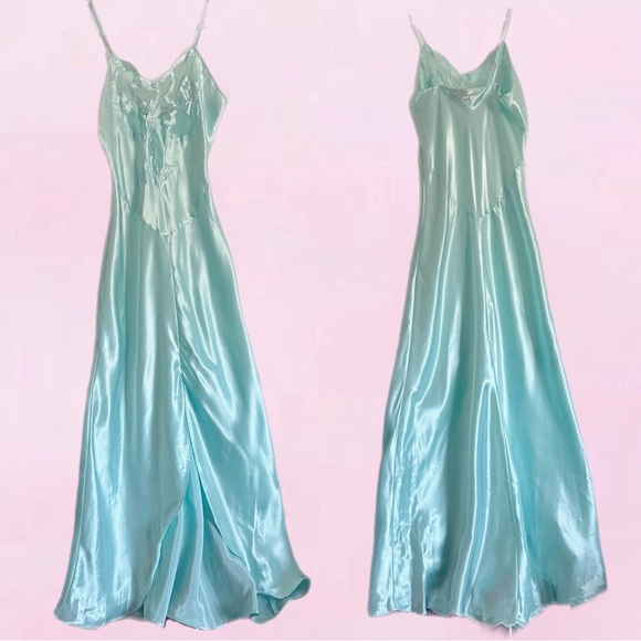 victoria’s secret ⋆ vintage satin long gown - Picture 2 of 16